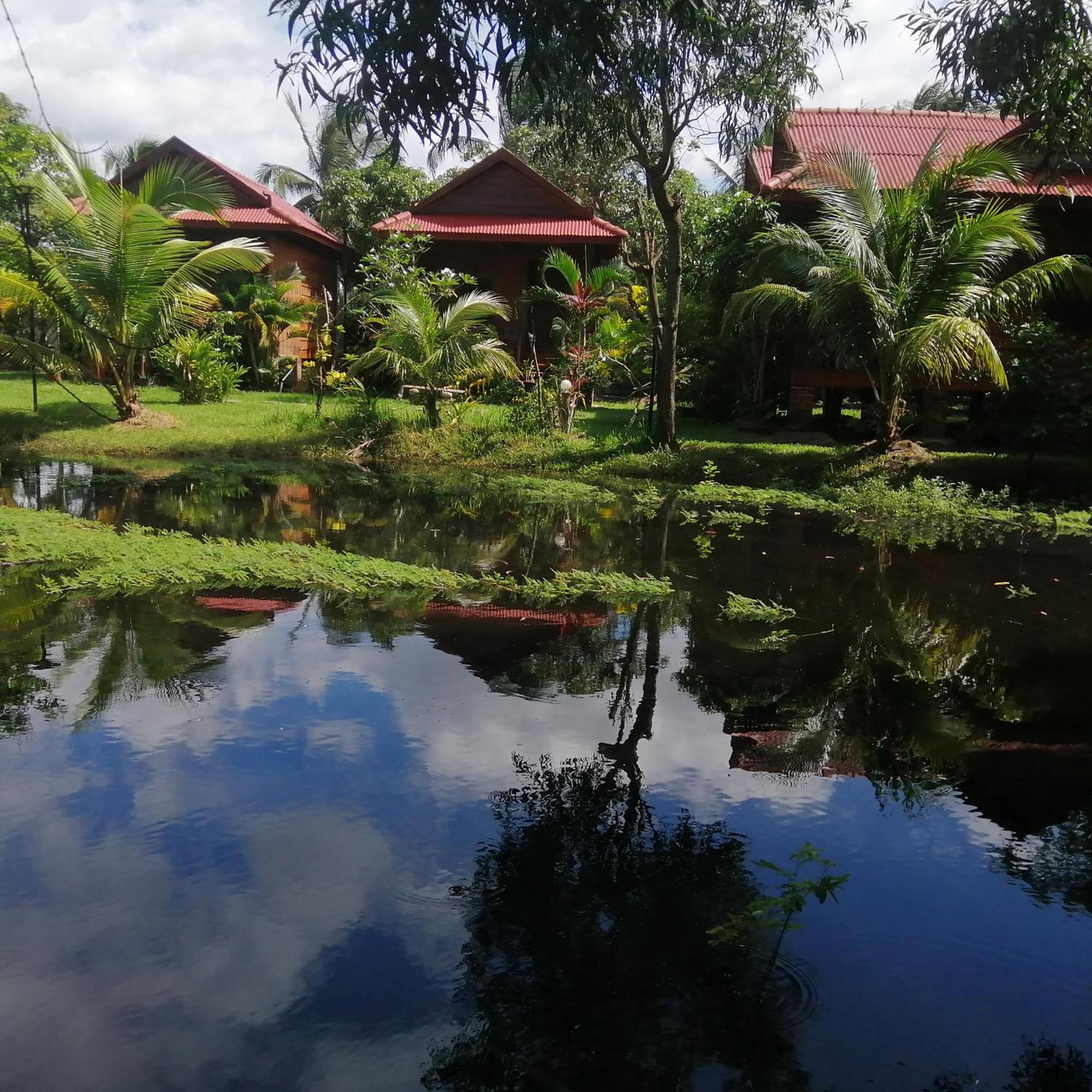 The Hidden Oasis Bungalows Kampot Exterior foto