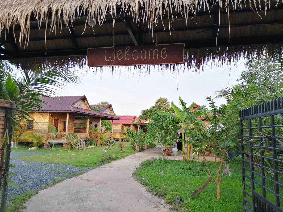 The Hidden Oasis Bungalows Kampot Exterior foto