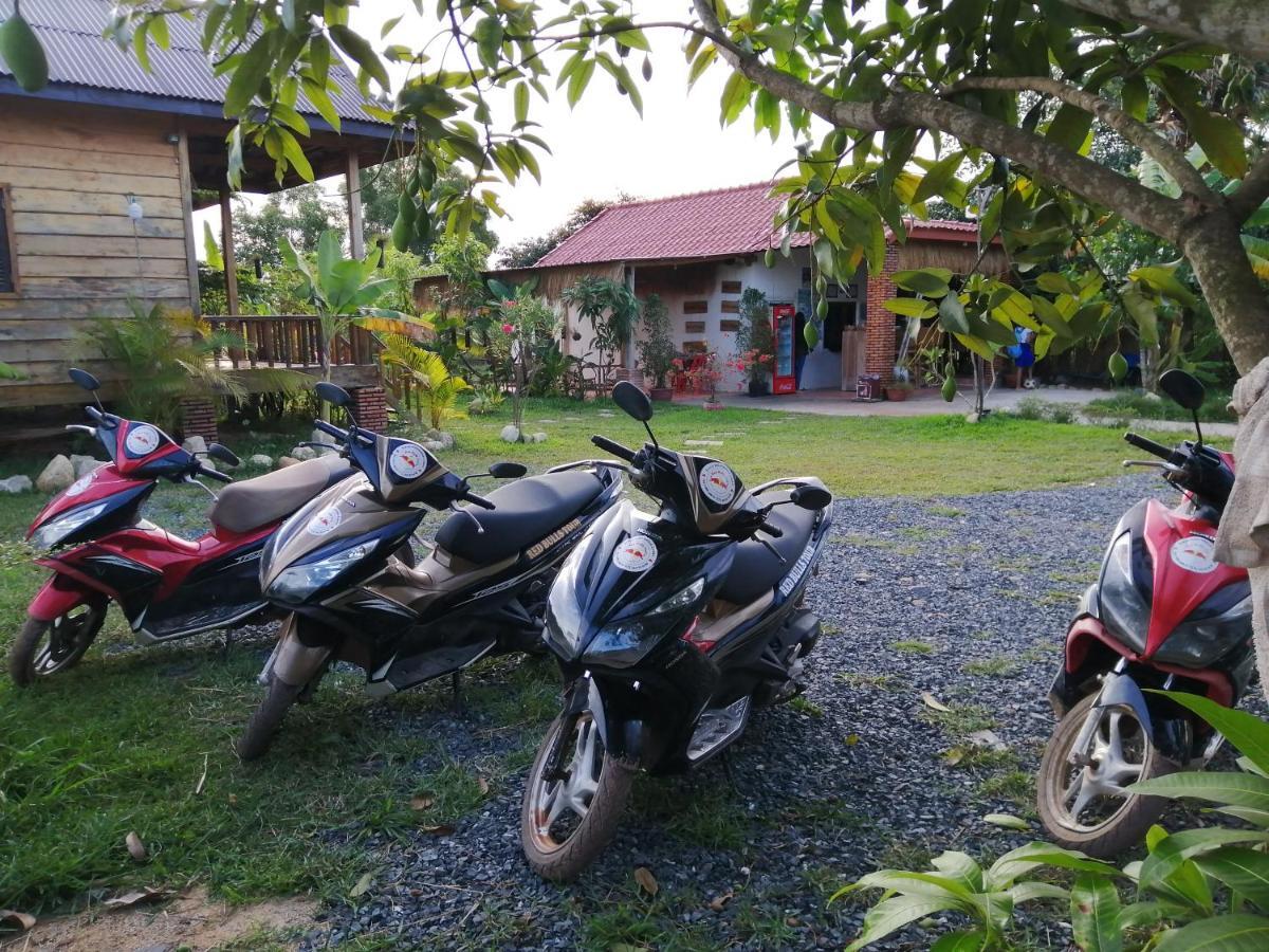 The Hidden Oasis Bungalows Kampot Exterior foto